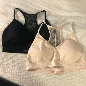 Danskin racer back lace bralette